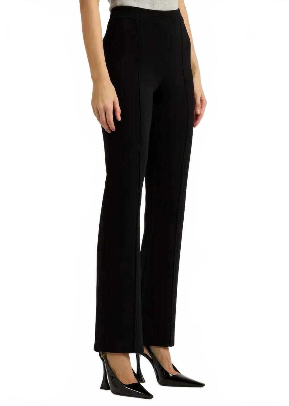 NEW CLEA alistair knit trouser in black
